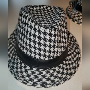 Houndstooth Fedora